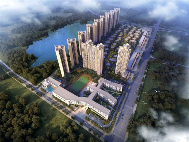 中泰上境项目位于中山西区沙朗,广丰工业大道与金港路交汇处(原深宝